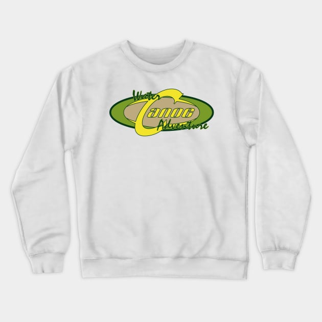 Canoe Water Adventure Crewneck Sweatshirt by TBM Christopher